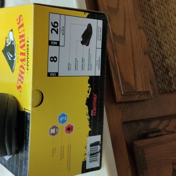 🥾Herman Survivors Men's Cary Soft Toe Work Shoes - Picture 8 of 11